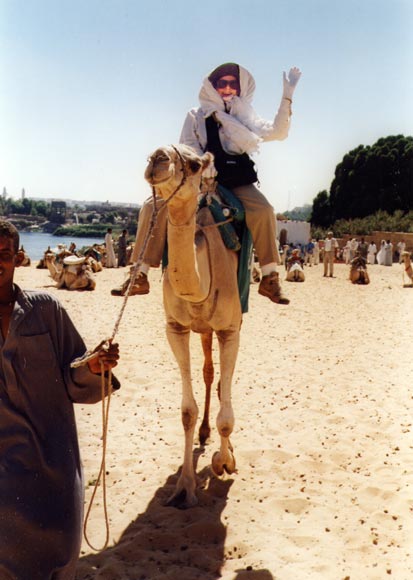 Riding On A Camel